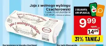 Delikatesy Centrum Jaja z wolnego wybiegu Czachorowski 10 szt. oferta