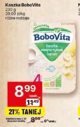 Delikatesy Centrum Kaszka BoboVita 230 g oferta