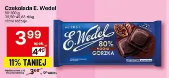 Delikatesy Centrum Czekolada E. Wedel 80-100 g oferta