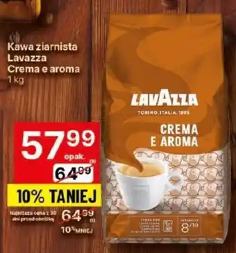 Delikatesy Centrum Kawa ziarnista Lavazza Crema e aroma 1 kg oferta