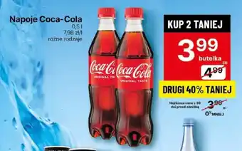 Delikatesy Centrum Napoje Coca-Cola 0,5 l oferta