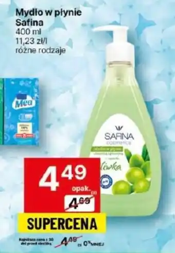 Delikatesy Centrum Mydło w płynie Safina 400 ml oferta