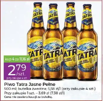 Stokrotka Piwo Tatra Jasne Pełne 500 ml oferta