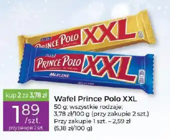 Stokrotka Wafel Prince Polo XXL 50 g oferta