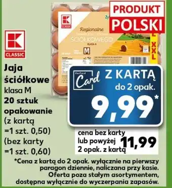 Kaufland Jaja ściółkowe 20 szt. oferta