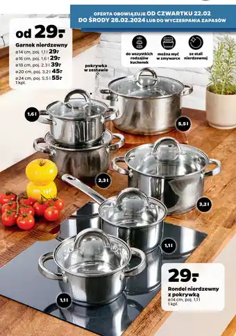 Netto Garnek nierdzewny oferta