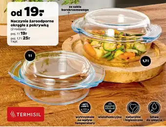 Netto Naczynie żaroodporne okrągłe z pokrywką oferta