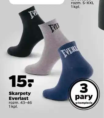 Netto Skarpety Everlast oferta