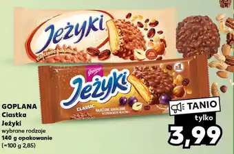 Kaufland GOPLANA Ciastka Jeżyki 140g oferta