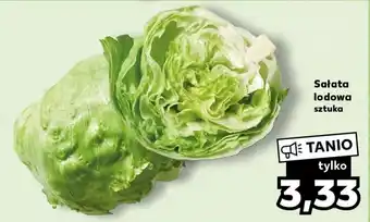 Kaufland Sałata lodowa oferta