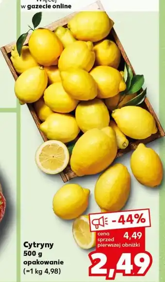 Kaufland Cytryny 500 g oferta