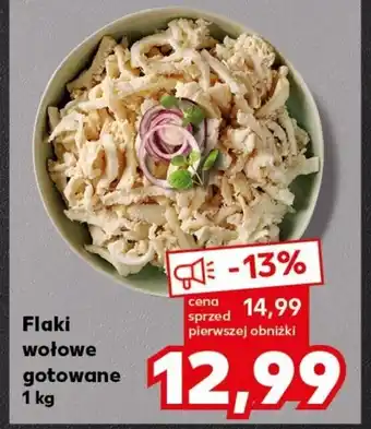 Kaufland Flaki wołowe gotowane 1 kg oferta