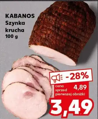 Kaufland KABANOS Szynka krucha 100g oferta