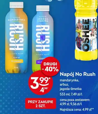 Żabka Napój No Rush oferta
