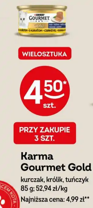 Żabka Karma Gourmet Gold 85 g oferta