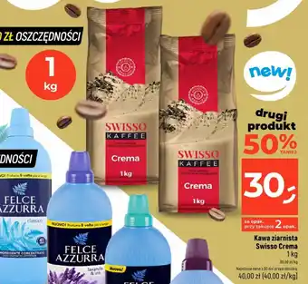 Dealz Kawa ziarnista Swisso Crema 1 kg oferta