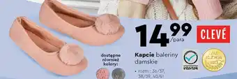 Biedronka CLEVE Kapcie baleriny damskie oferta
