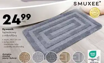 Biedronka SMUKEE Dywanik łazienkowy z mikrofibry oferta