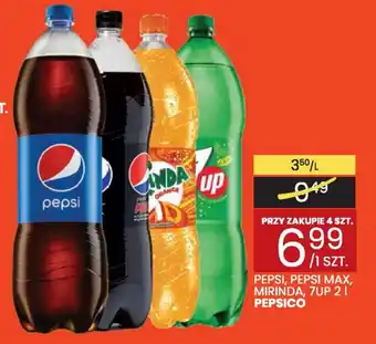 Wafelek PEPSICO PEPSI PEPSI MAX MIRINDA, 7UP 2l oferta