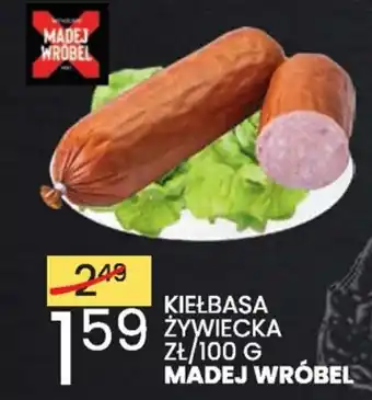 Wafelek KIEŁBASA ŻYWIECKA 100 G MADEJ WRÓBEL oferta