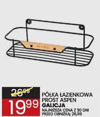 Wafelek PÓŁKA ŁAZIENKOWA PROST ASPEN GALICJA oferta