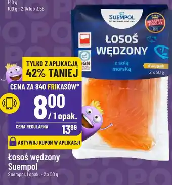 Polomarket Łosoś wędzony Suempol 2x50g oferta