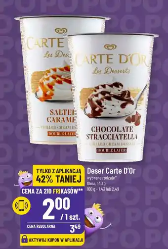 Polomarket Deser Carte D'Or Olma 140 g oferta