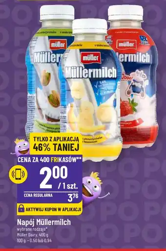 Polomarket Napój Müllermilch Müller Dairy 400 g oferta