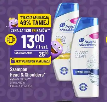 Polomarket Szampon Head & Shoulders Orbico 400 ml oferta