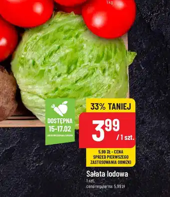 Polomarket Sałata lodowa 1 szt. oferta