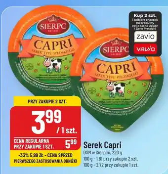 Polomarket Serek Capri OSM w Sierpcu, 220 g oferta