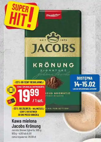 Polomarket Kawa mielona Jacobs Krönung 500 g oferta
