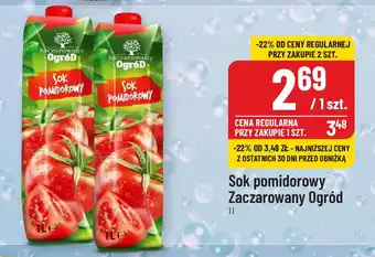 Polomarket Sok pomidorowy Zaczarowany Ogród 1 l oferta
