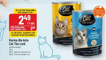 Polomarket Karma dla kota Cat The Lord 415 g oferta