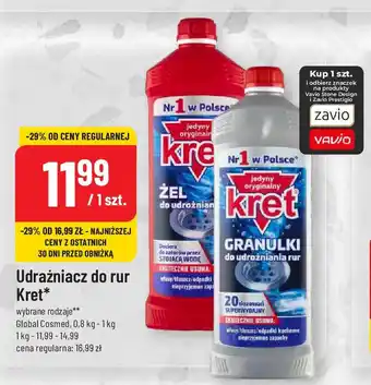 Polomarket Udrażniacz do rur Kret 0,8-1 kg oferta