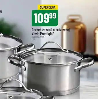 Polomarket Garnek ze stali nierdzewnej Vavio Prestigio 1 szt. oferta