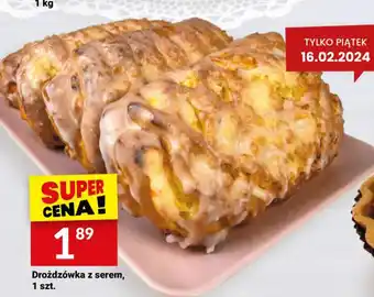 Drożdzówka z serem 1 szt.
