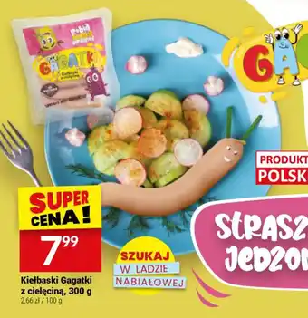 Twój Market Kiełbaski Gagatki z cielęciną 300 g oferta