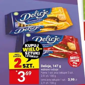 Twój Market Delicje 147 g oferta