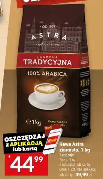 Twój Market Kawa Astra ziarnista 1 kg oferta