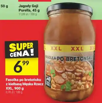 Twój Market Fasolka po bretońsku z kiełbasą Męska Rzecz XXL 900g oferta