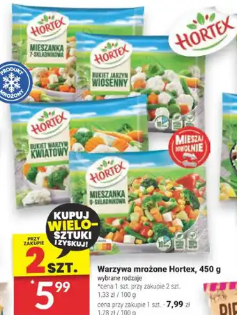 Twój Market Warzywa mrożone Hortex 450 g oferta