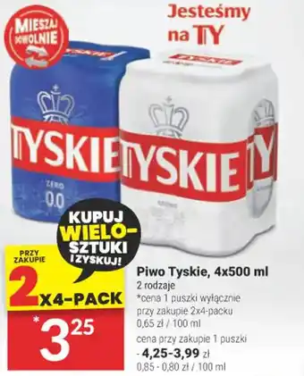 Twój Market Piwo Tyskie 500 ml oferta