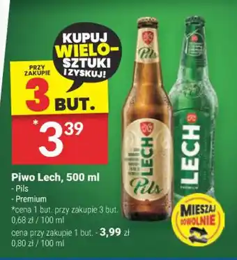 Twój Market Piwo Lech 500 ml oferta