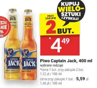 Twój Market Piwo Captain Jack 400 ml oferta