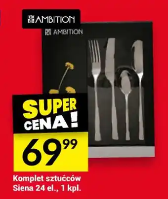 Twój Market Komplet sztućców Siena 24 el. oferta
