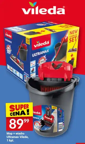 Twój Market Mop + wiadro Ultramax Vileda 1 kpl. oferta