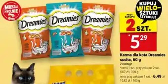 Twój Market Karma dla kota Dreamies sucha 60 g oferta