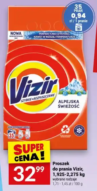 Twój Market Proszek do prania Vizir 1,925-2,275 kg oferta