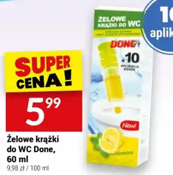 Żelowe krążki do WC Done 60 ml